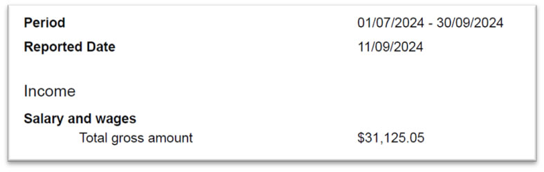 Calculating Annual Earnings Example